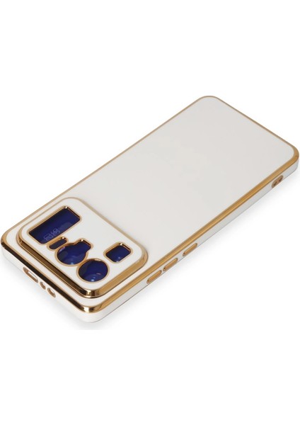 Xiaomi Mi 11 Ultra Kılıf Volet Silikon - Beyaz Dpmah