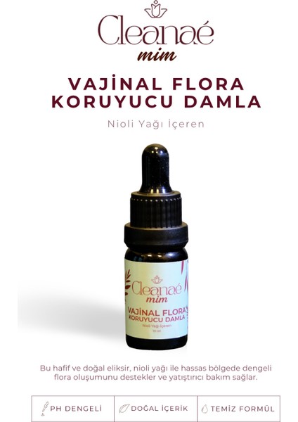 Vajinal Flora Koruyucu Damla - Nioli Yağı Içeren