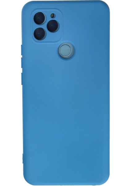 General Mobile Gm 21 Kılıf Nano Içi Kadife Silikon - Mavi Dpmah