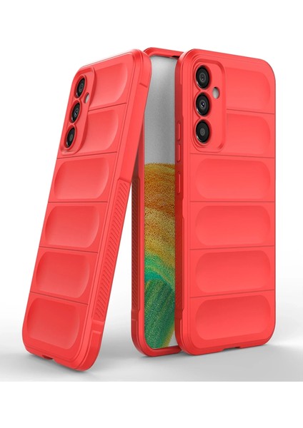 Samsung Galaxy M34 5g Kılıf Optimum Silikon - Kırmızı Dpmah modelleri