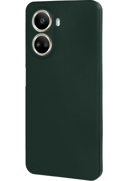 Huawei Nova 10 Se Kılıf First Silikon - Koyu Yeşil Dpmah