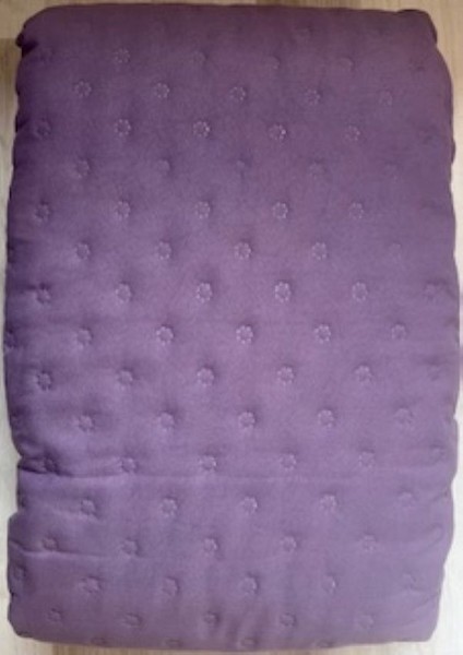 Düz Kapitoneli Çok Amaçlı Pike Tek Kişilik 160 x 220 cm Yatak Örtüsü