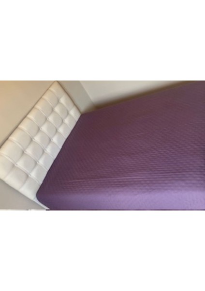 Düz Kapitoneli Çok Amaçlı Pike Tek Kişilik 160 x 220 cm Yatak Örtüsü