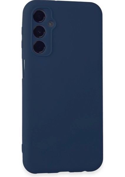 Samsung Galaxy M34 5g Kılıf First Silikon - Lacivert Dpmah
