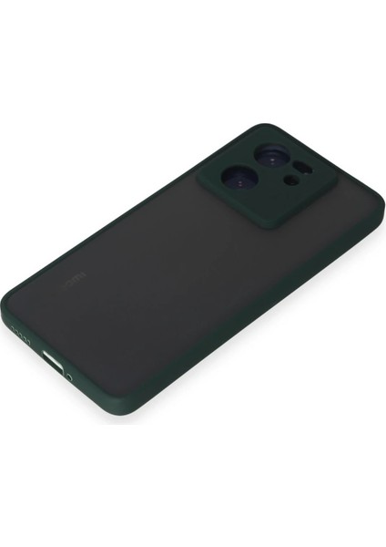 Xiaomi Mi 13T Pro Kılıf Montreal Silikon Kapak - Yeşil Dpmah