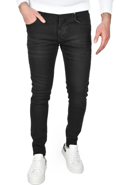 Yeni Sezon Taşlanmış Slim Fit Likralı Kot Pantolon Jean 2505830
