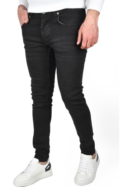 Yeni Sezon Taşlanmış Slim Fit Likralı Kot Pantolon Jean 2505830