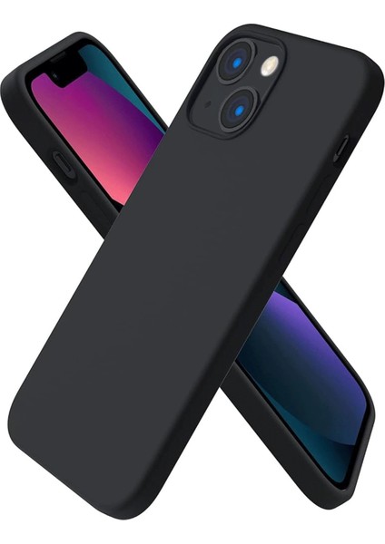 Iphone 13 Mini Kılıf First Silikon - Siyah Dpmah