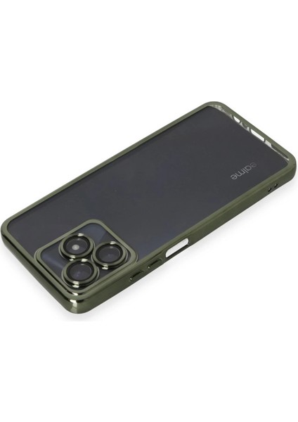 Realme C53 Kılıf Razer Lensli Silikon - Yeşil Dpmah modelleri