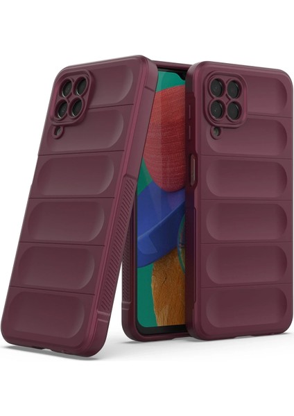 Samsung Galaxy M33 Kılıf Optimum Silikon - Bordo Dpmah