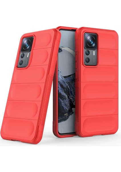 Xiaomi Mi 12T Pro Kılıf Optimum Silikon - Kırmızı Dpmah fiyatları