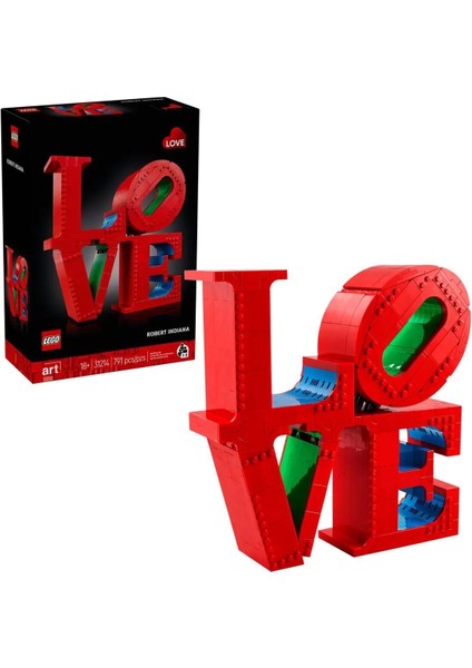 31214 LEGO Art Love 791 Parça +18 Yaş indirimleri