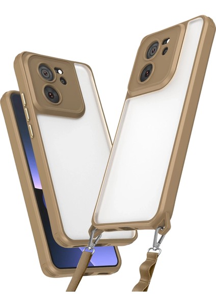 Xiaomi Mi 13T Pro Kılıf Penta Silikon Kılıf - Çöl Titanyum Dpmah