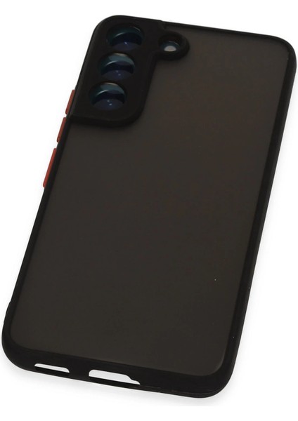 Samsung Galaxy S22 Kılıf Montreal Silikon Kapak - Siyah Dpmah