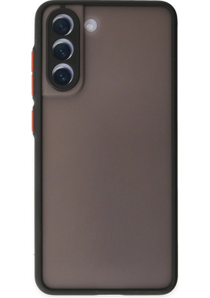 Samsung Galaxy S21 Fe Kılıf Montreal Silikon Kapak - Siyah Dpmah