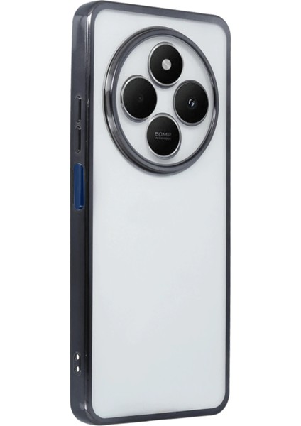 Xiaomi Redmi 14C Kılıf Razer Lensli Silikon - Siyah Dpmah