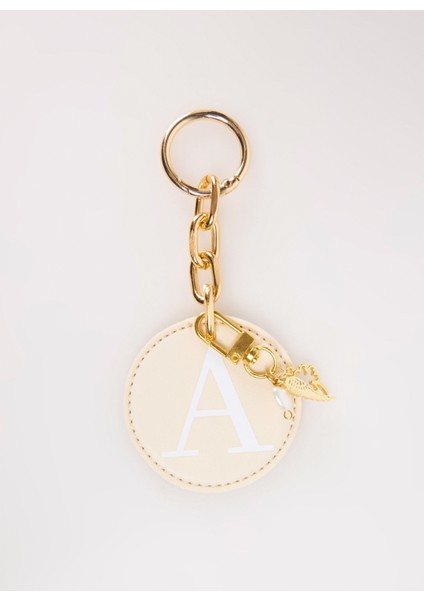 Happyme Çanta Aksesuar Yuvarlak Harfli Charm Hm 01 A