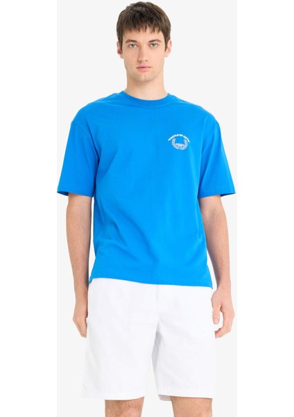 %100 Pamuk Regular Fit Bermuda Şort E1231AX25SM