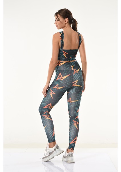 Baskılı Büstiyer Tayt Takım 531 fiyatları