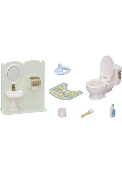 5740 Sylvanian Families Tuvalet Seti (Figürler Dahil Değildir) +3 Yaş