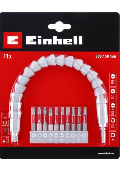 Einhell Vidalama Seti 11 Parça