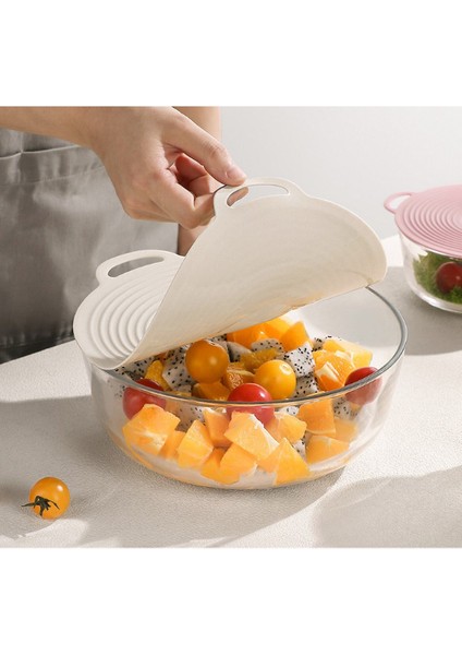 3'lü Vakumlu Silikon Kapak Seti