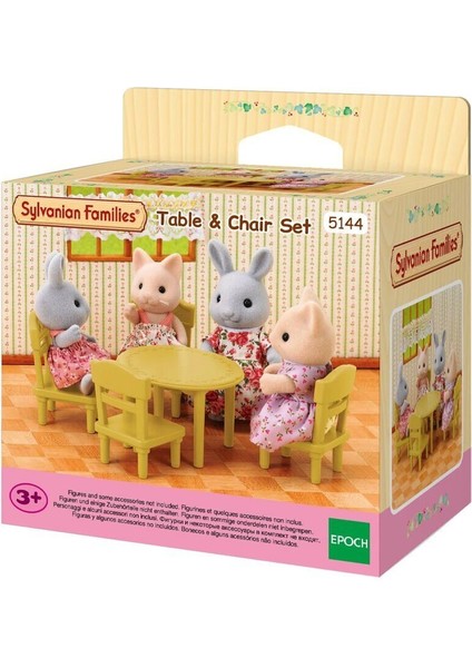 5144 Sylvanian Families Masa - Sandalye Seti (Figürler Dahil Değildir) +3 Yaş