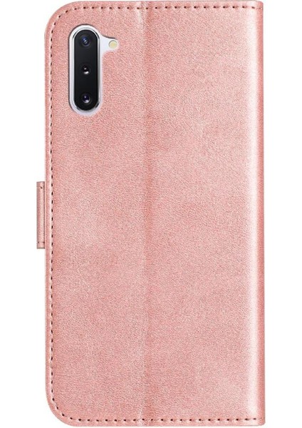 Samsung Galaxy Note 10 Tam Korumalı Telefon Pu Deri Cüzdan Standlı Kılıf (Yurt Dışından)