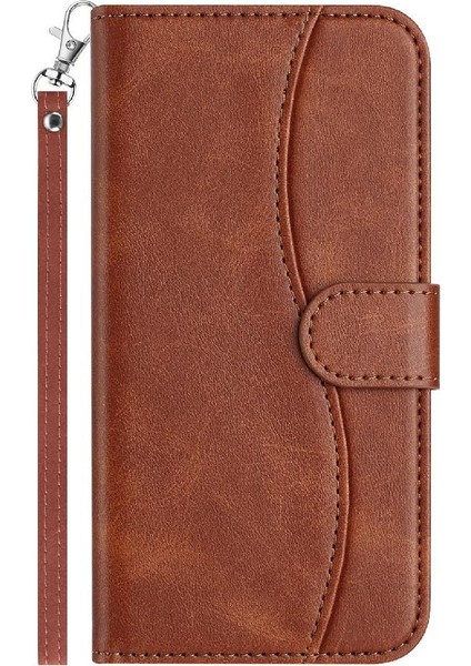 Samsung Galaxy Note 10 Tam Korumalı Telefon Pu Deri Cüzdan Standlı Kılıf (Yurt Dışından)