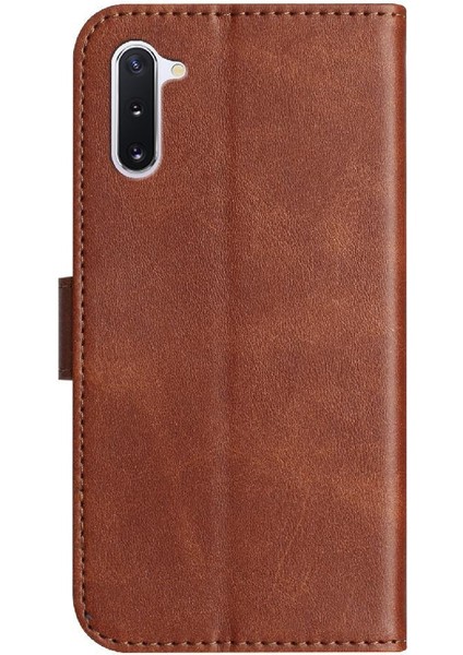 Samsung Galaxy Note 10 Tam Korumalı Telefon Pu Deri Cüzdan Standlı Kılıf (Yurt Dışından)