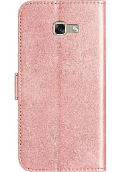 Samsung Galaxy A5 2017 Tam Korumalı Telefon Pu Deri Cüzdan Standlı Kılıf (Yurt Dışından)