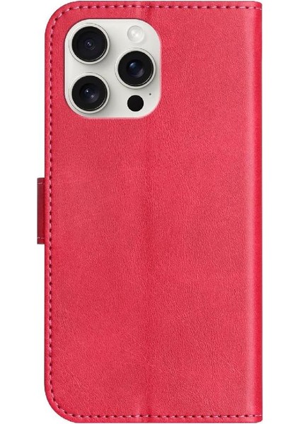 iPhone 13 Pro Max Tam Korumalı Telefon Pu Deri Cüzdan Standlı Kılıf (Yurt Dışından)