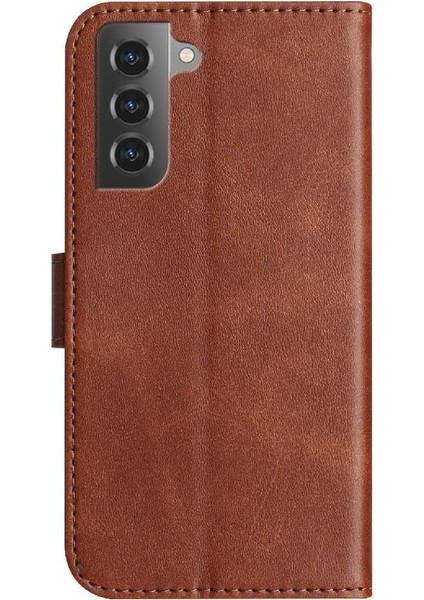 Samsung Galaxy S21 Plus Tam Korumalı Telefon Pu Deri Cüzdan Standlı Kılıf (Yurt Dışından) indirimleri