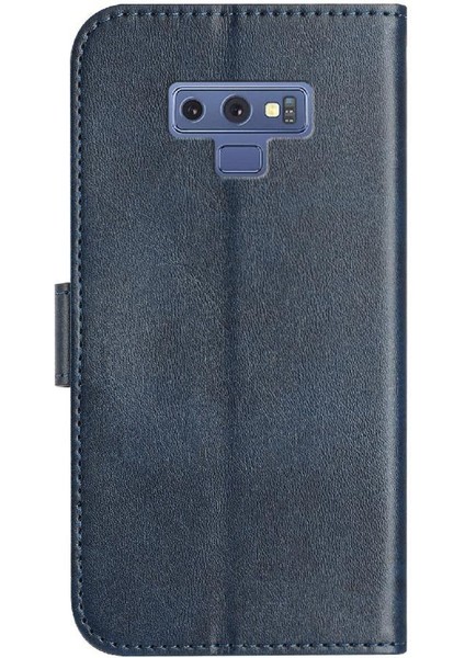 Samsung Galaxy Note 9 Tam Korumalı Telefon Pu Deri Cüzdan Standlı Kılıf (Yurt Dışından)