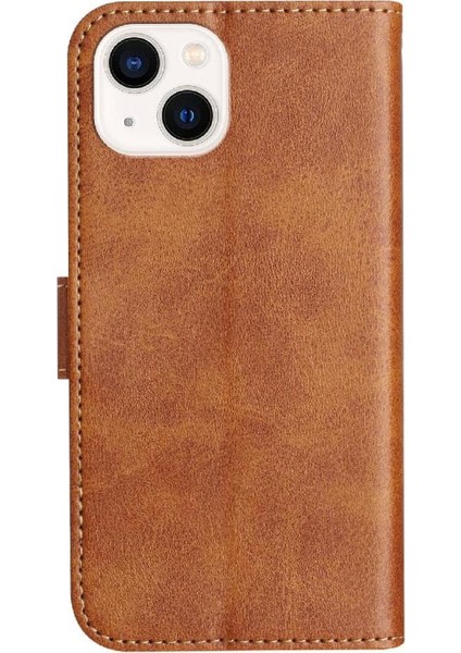 iPhone 15 Plus Tam Korumalı Telefon Pu Deri Cüzdan Standlı Kılıf (Yurt Dışından) indirimleri
