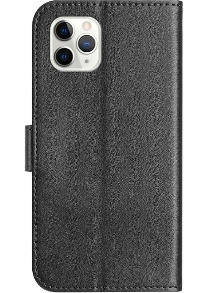 iPhone 11 Pro Max Tam Korumalı Telefon Pu Deri Cüzdan Standlı Kılıf (Yurt Dışından)