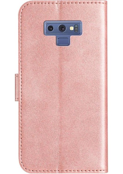 Samsung Galaxy Note 9 Tam Korumalı Telefon Pu Deri Cüzdan Standlı Kılıf (Yurt Dışından)
