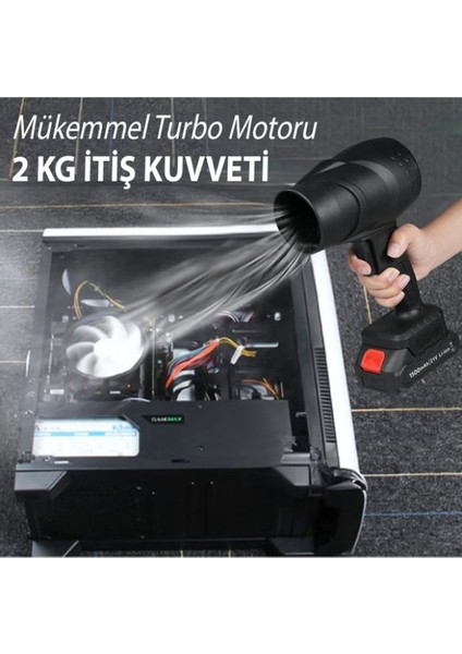 Taşınabilir Güçlü Jet Fan