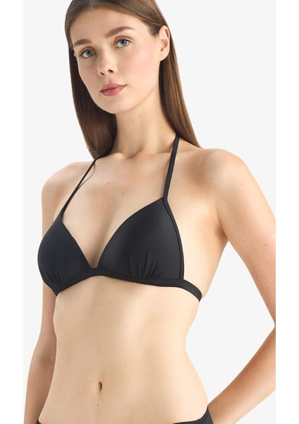 Regular Fit Üçgen Bikini Üstü-Fall in Love E1692AX25SM