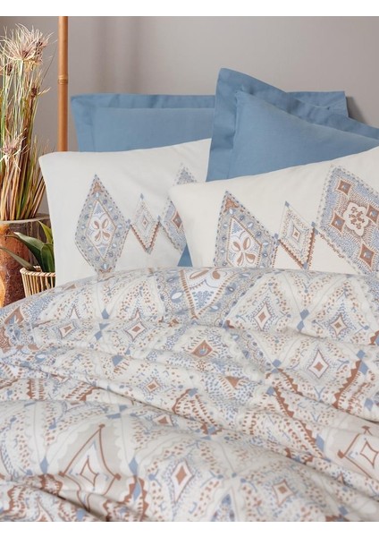 Bohem Çift Kişilik Nevresim Takımı Zanora Indigo modelleri