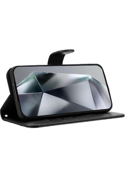 Samsung Galaxy S22 Plus Tam Korumalı Telefon Pu Deri Cüzdan Standlı Kılıf (Yurt Dışından)