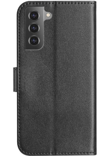 Samsung Galaxy S22 Plus Tam Korumalı Telefon Pu Deri Cüzdan Standlı Kılıf (Yurt Dışından)