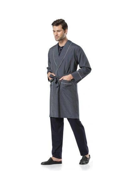 5li Penye Robdöşambr Damatlık Pijama Set 5560