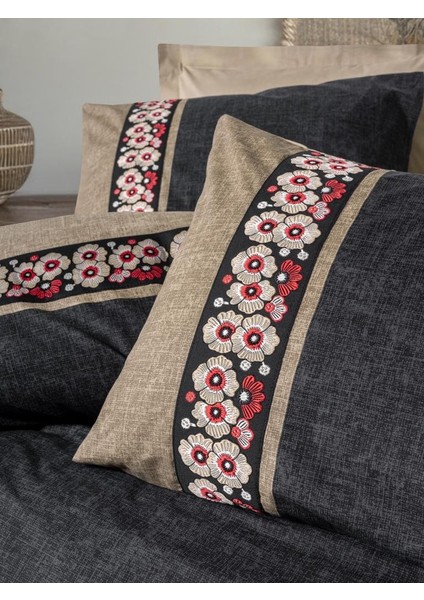 Folk Art Çift Kişilik Yamka Bej Nevresim Takımı fiyatları