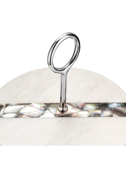 Romano Mermer 2 Katlı Servislik Beyaz modelleri