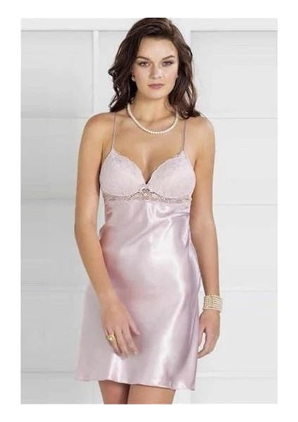 Kadın İnce Çapraz Askılı Gecelik