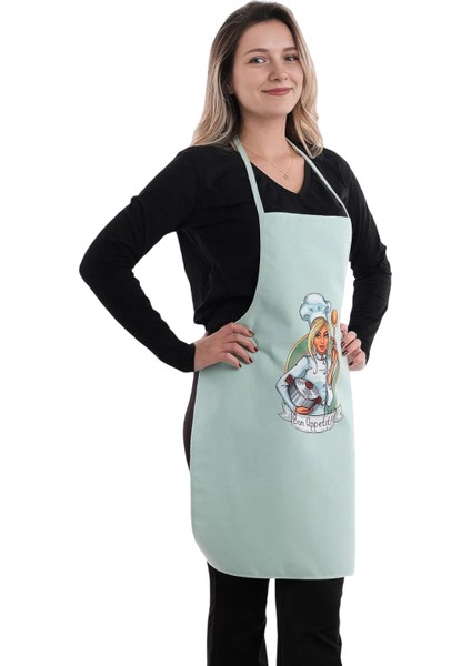 Siyah Chef Ikili Paket Leke Tutmaz Kumaş Mutfak Önlüğü Seti fırsatları