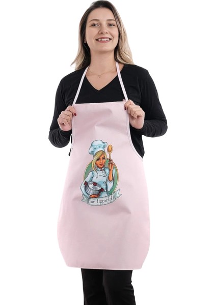 Siyah Chef Ikili Paket Leke Tutmaz Kumaş Mutfak Önlüğü Seti fırsatları