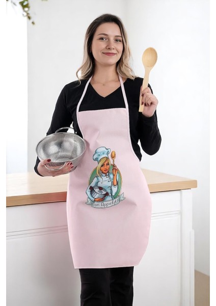 Siyah Chef Ikili Paket Leke Tutmaz Kumaş Mutfak Önlüğü Seti indirimleri