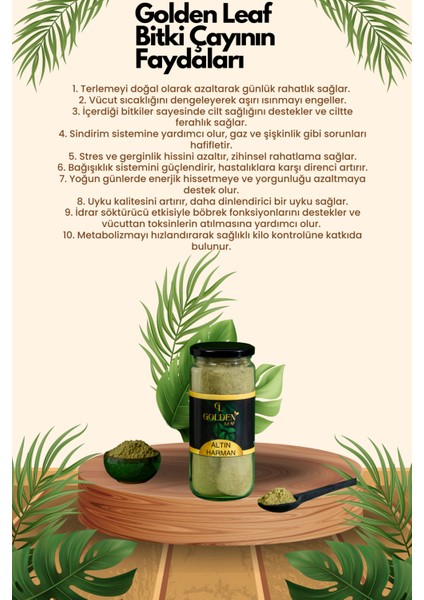 Aşırı Terleme, Ateş Basması ve Uykuya Yardımcı Bitki Çayı - 420 Gr(2'li)